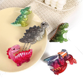 Cellulose Acetate Claw Hair Clips, Hair Accessories for Women & Girls, Dinosaur