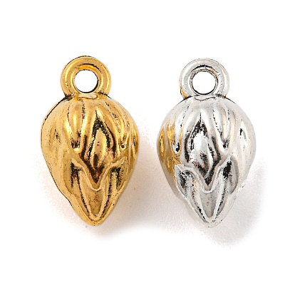 Tibetan Style Alloy Charms, Cadmium Free & Lead Free, Cone