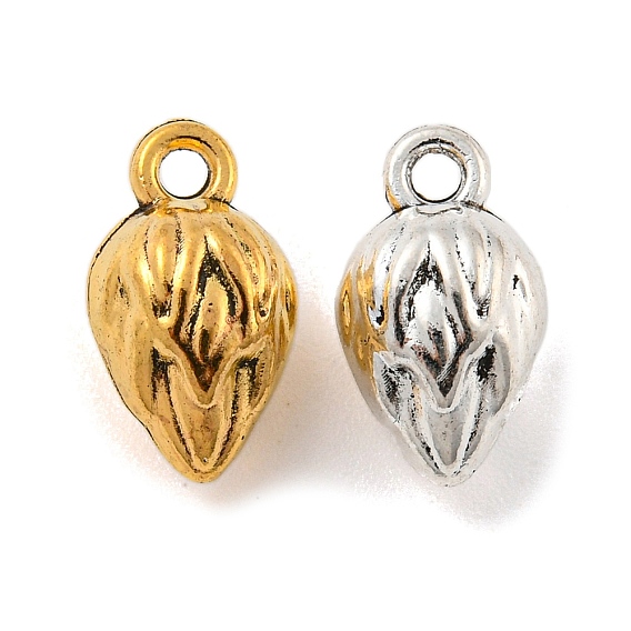 Tibetan Style Alloy Charms, Cadmium Free & Lead Free, Cone
