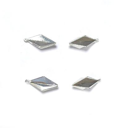 Латунные подвески, ромб