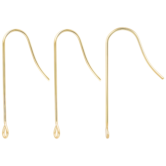 100 шт 316 хирургические крючки для серег из нержавеющей стали, с вертикальными петлями