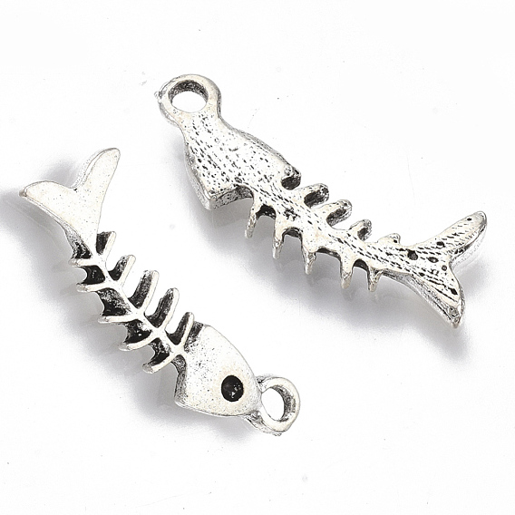 Сплавочные подвески тибетского стиля, без кадмия и без свинца, елочка