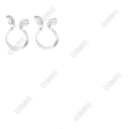 10pcs boucles d'oreilles à clip en résine