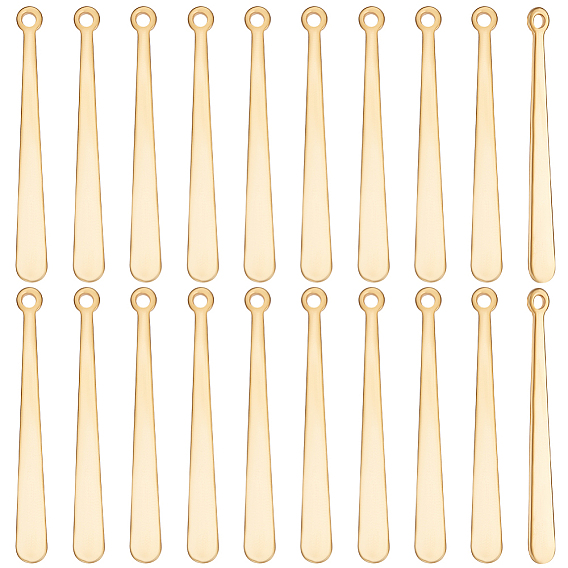 40 шт. 201 подвески из нержавеющей стали, бар