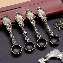 Brass Handle Wax Sealing Stamp Melting Spoon, for Wax Seal Stamp Melting Spoon Wedding Invitations Making