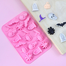 DIY Silicone Molds, Resin Casting Molds, for UV Resin, Epoxy Resin Craft Making, Halloween