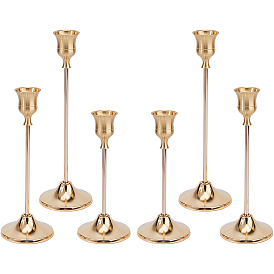 Алюминиевые подсвечники, разнообразные