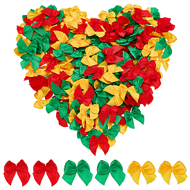 240 шт. 3 цвета плетеные аксессуары ручной работы, бант из полиэфирной ленты