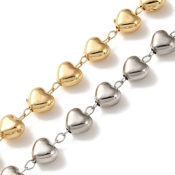 Латунные сердечные цепи, без кадмия и без свинца, долговечный, стойки покрытие, несварные, с катушкой