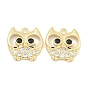 Латунные микропроволочные кубические циркониевые подвески, без кадмия, без никеля и без свинца, сова
