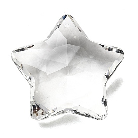 Гальваническим подвески стекла, для люстры хрустальные подвесные подвески, звезды прелести, граненые