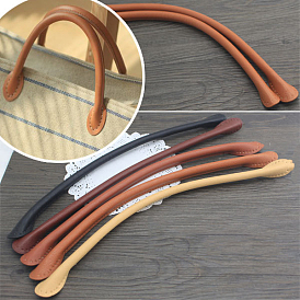 Imitation Leather Handbag Handle Leather Wrap Covers, Handle Protector Strap Covers, for Craft Strap Making Supplies