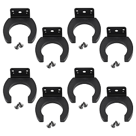 8Pcs Cold Rolled Steel & Rubber Hook Hangers