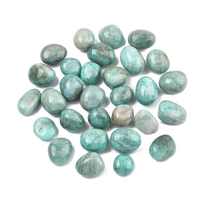 Бусины из природных амазонит, обваленные камни, нет отверстий / незавершенного, самородки