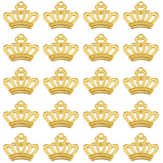 60шт. сплав подвеска стразы оправы для эмали, корона прелести