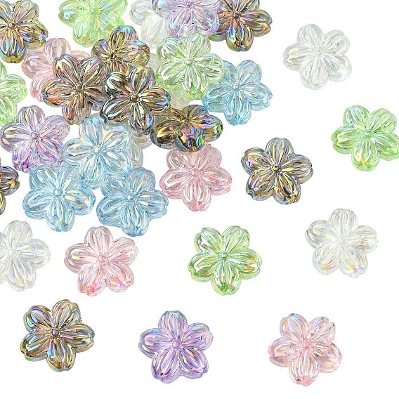 Красочные шарики cmолы, цветок