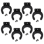 8Pcs Cold Rolled Steel & Rubber Hook Hangers