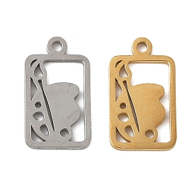 304 прелести нержавеющей стали, прямоугольник с палитрой