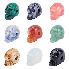 Gemstone Beads, Skull