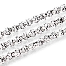 Латунные звенья цепи, несварные, с катушкой