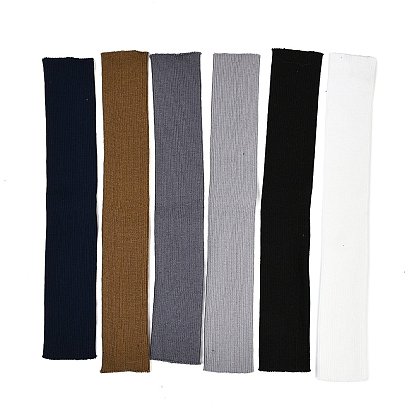 6шт. 6 цвета полиэстеровая эластичная резинка для манжет, отделка воротника выреза горловины пояса