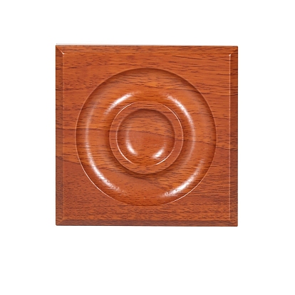 Поднос для показа браслетов с одним браслетом из дерева, квадратный