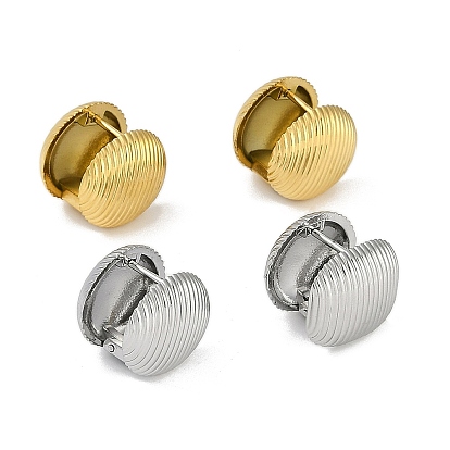 304 круглые серьги-кольца из нержавеющей стали