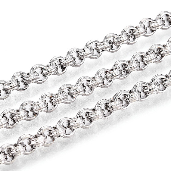 Латунные звенья цепи, несварные, с катушкой