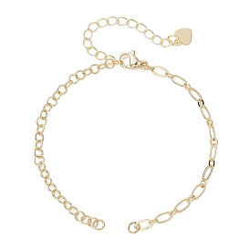 Изготовление браслета из овальных звеньев цепи из латуни