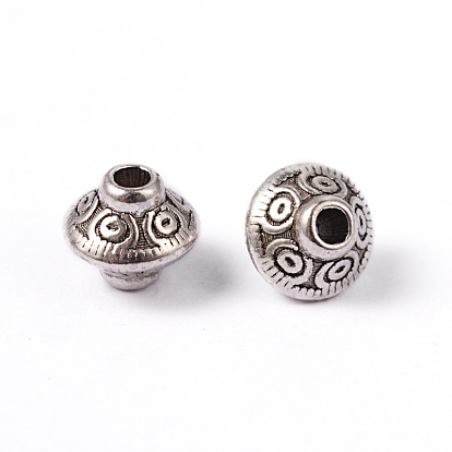 Tibetan Style Alloy Spacer Beads, Lead Free & Cadmium Free
