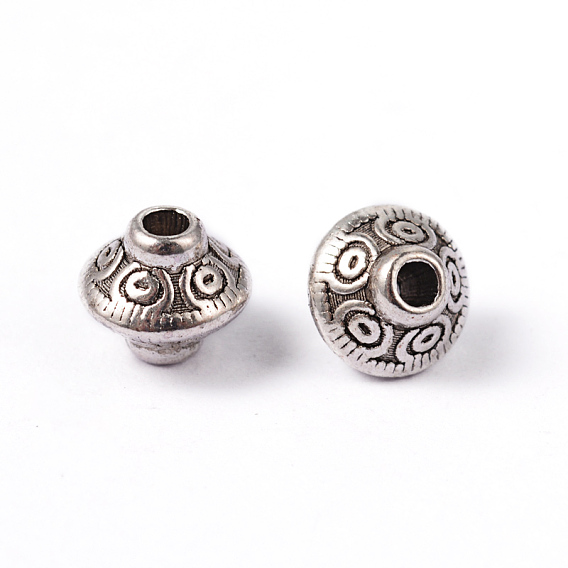 Tibetan Style Alloy Spacer Beads, Lead Free & Cadmium Free