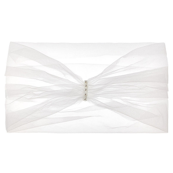 Полиэстеровая шаль на одно плечо для невесты