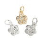 Латунные микро проложить кубического циркония подвески, , стойки покрытие, долговечный, с целью перехода в кольце