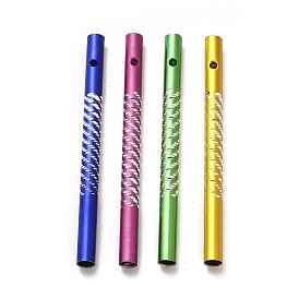 Подвески из круглой алюминиевой трубы, принадлежности для изготовления колокольчиков, колонка