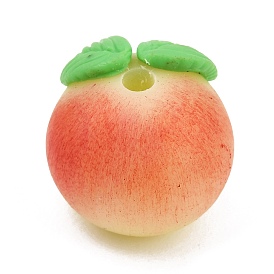 Handmade Polymer Clay Beads, Apple