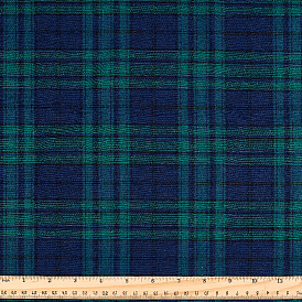 1M Cotton Tartan Pattern Fabric, Clothing Accessories, Rectangle