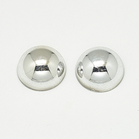 УФ Бусины акриловые, половине просверлил, купол / полукруглый