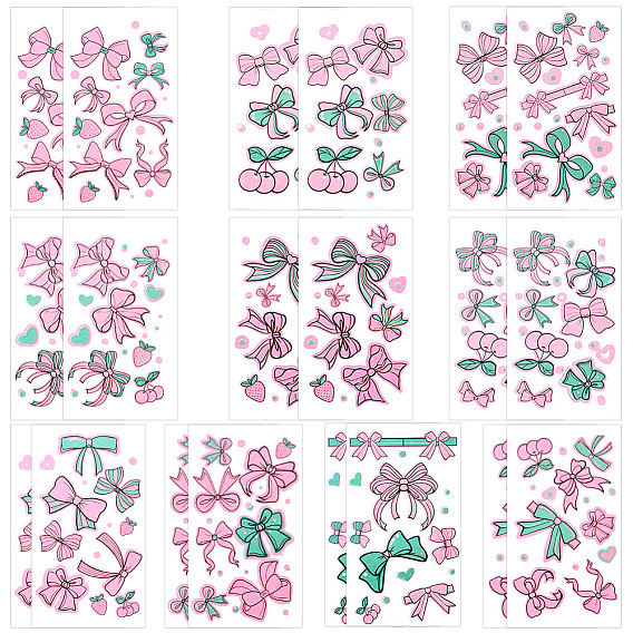 20 листы светящиеся водонепроницаемые съемные временные татуировки наклейки, боди-арт бумажные наклейки