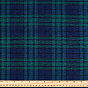 1M Cotton Tartan Pattern Fabric, Clothing Accessories, Rectangle