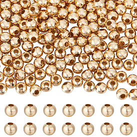 260 шт. 304 бусины из нержавеющей стали, круглые