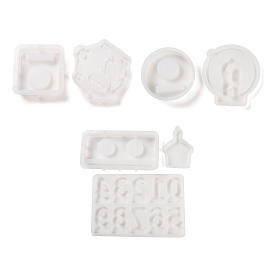 Candle Holder DIY Silicone Molds, for Candle Makiing