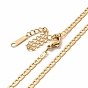 Ion Plating(IP) 304 Stainless Steel Mariner Link Chain Necklace for Women