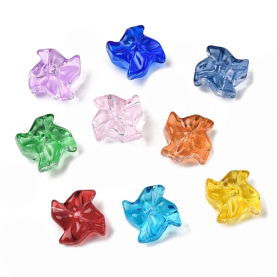 Стеклянные бусины, ветряная мельница