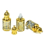 Glass Roller Ball Bottles, with Cover, SPA Aromatherapy Essemtial Oil Empty Bottle