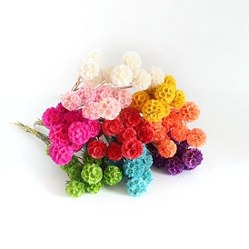 Искусственный цветок, сухоцвет для украшения свадьбы, рождества, домашний декор своими руками