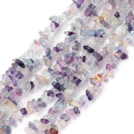 Natural Fluorite Beads Strands, Chip