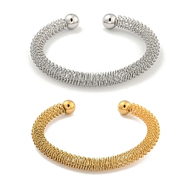 Полые 304 браслеты-манжеты из нержавеющей стали для женщин и мужчин