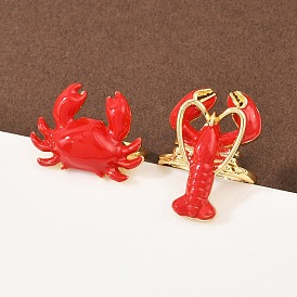 Латунные эмалевые регулируемые манжеты, золотые