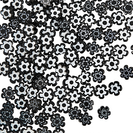 4 нити ручной работы миллефиори стеклянные бусины нити, цветок