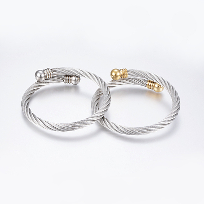 304 Stainless Steel Torque Bangles